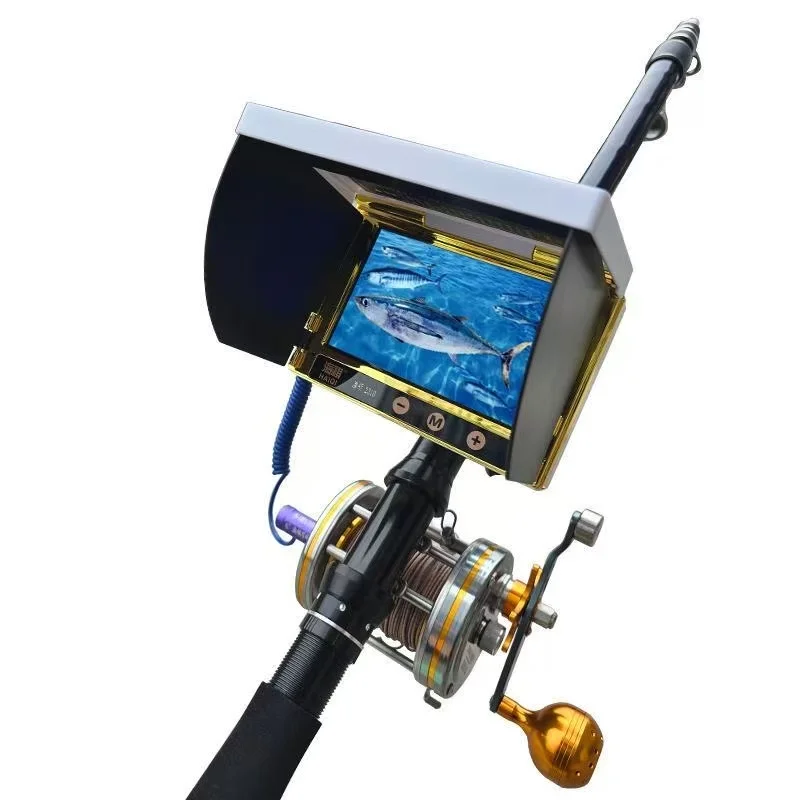 Full Set of Visible Fishing Rod Temperature Sensing and Depth-sensing Waterproof Fish Finder for Ultra-clear Murky Water Fishing
Full Set of Visible Fishing Rod Temperature Sensing and Depth-sensing Waterproof Fish Finder for Ultra-clear Murky Water Fishing