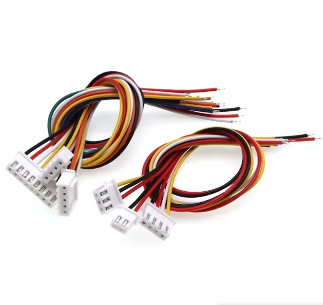 10PCS XH2.54mm Pitch Single-head and Double-head Co-directional and Double-head Reverse Terminal Wire Connectors Colored Wires
10PCS XH2.54mm Pitch Single-head and Double-head Co-directional and Double-head Reverse Terminal Wire Connectors Colored Wires