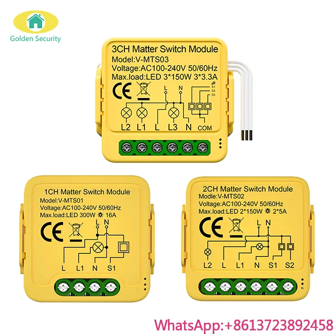 Newest Mini Zigbee Wifi Smart Switch Module 1/2/3/4 Gang Home Automation Tuya APP New Matter Smart Life 250v Max Voltage 10a ABS
Newest Mini Zigbee Wifi Smart Switch Module 1/2/3/4 Gang Home Automation Tuya APP New Matter Smart Life 250v Max Voltage 10a ABS