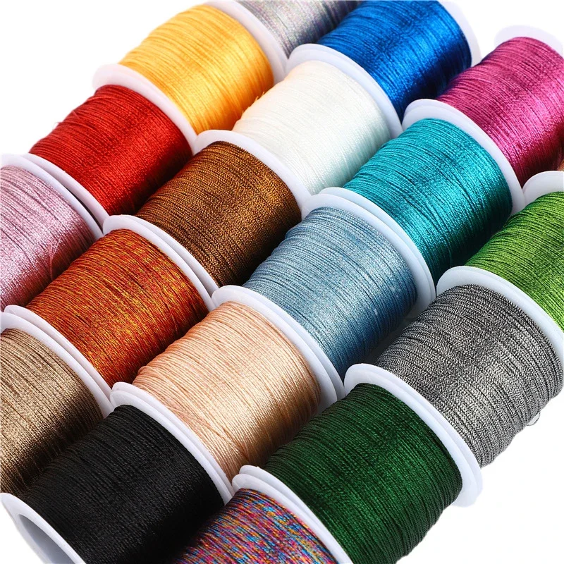 1Pc 0.2-0.8mm Multi-Color Braided Thread Macrame Cord String for DIY Bracelet Necklace Tassels Beading Craft Rope 
1Pc 0.2-0.8mm Multi-Color Braided Thread Macrame Cord String for DIY Bracelet Necklace Tassels Beading Craft Rope