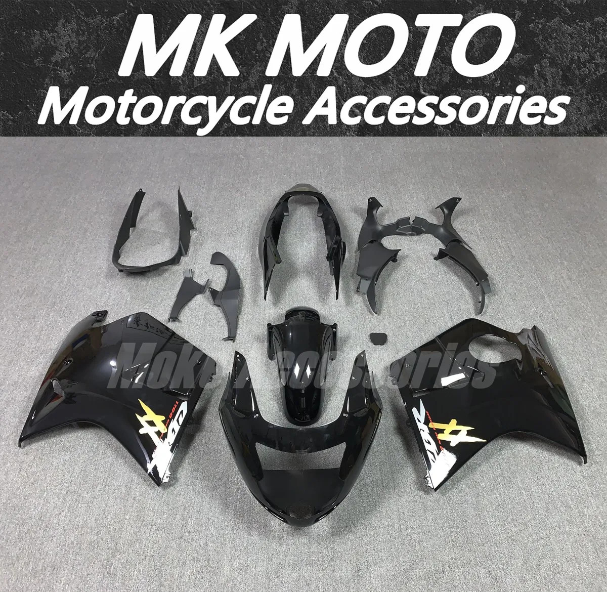 Moke moto Motorcycle Fairings Kit Fit For CBR1100XX 97-07 Bodywork Set High Quality ABS Injection Black
Moke moto Motorcycle Fairings Kit Fit For CBR1100XX 97-07 Bodywork Set High Quality ABS Injection Black