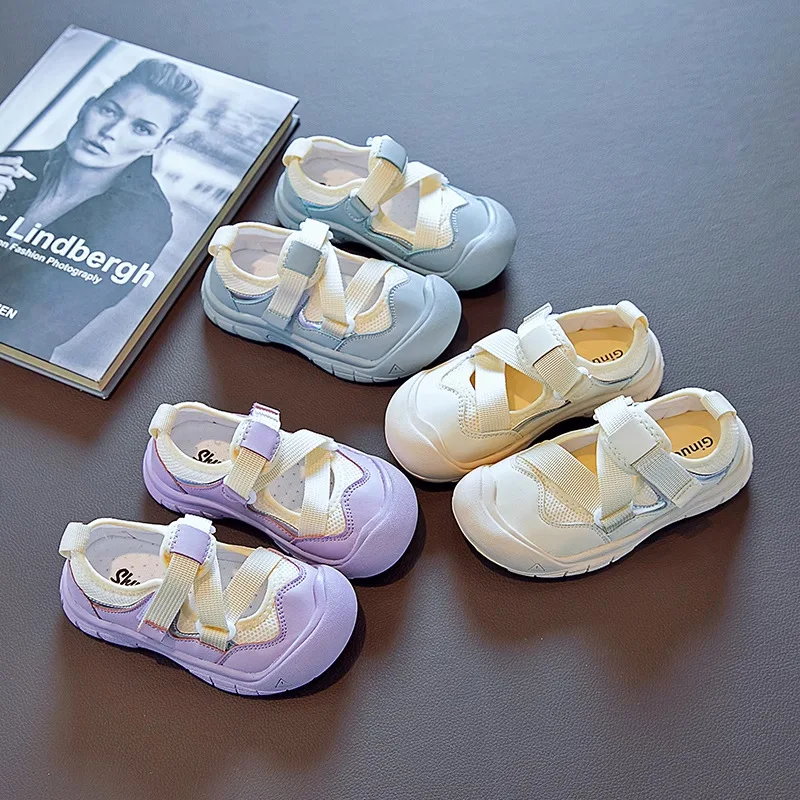 Children's Baotou Sandals 2024 Spring and Summer New Girls Leisure Beach Shoes Hollow Breathable Baby Shoes
Children's Baotou Sandals 2024 Spring and Summer New Girls Leisure Beach Shoes Hollow Breathable Baby Shoes