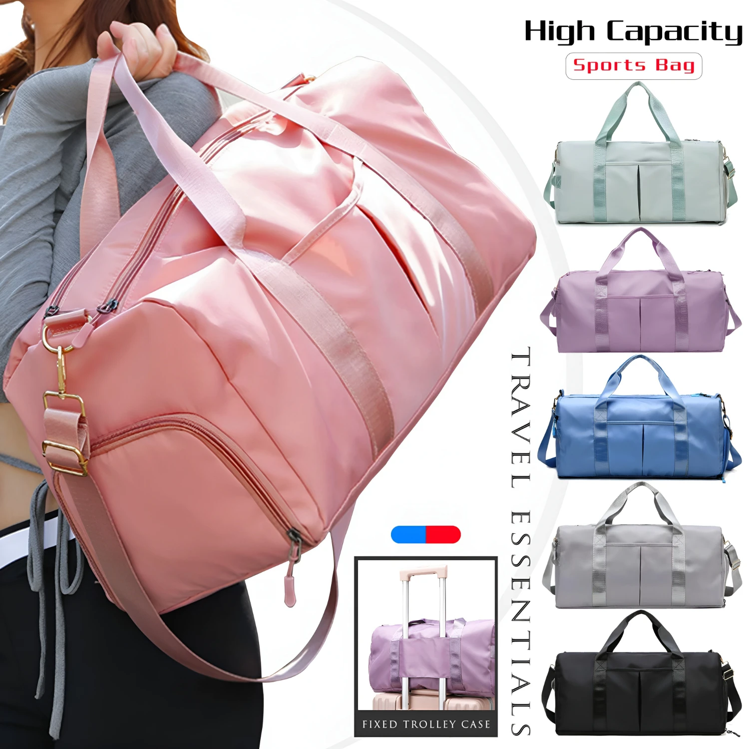 Large Capacity Sports Backpack - Spacious Multi-pocket Design, Durable Waterproof, Versatile Multi-functional, Dedicated Shoe Gr
Large Capacity Sports Backpack - Spacious Multi-pocket Design, Durable Waterproof, Versatile Multi-functional, Dedicated Shoe Gr