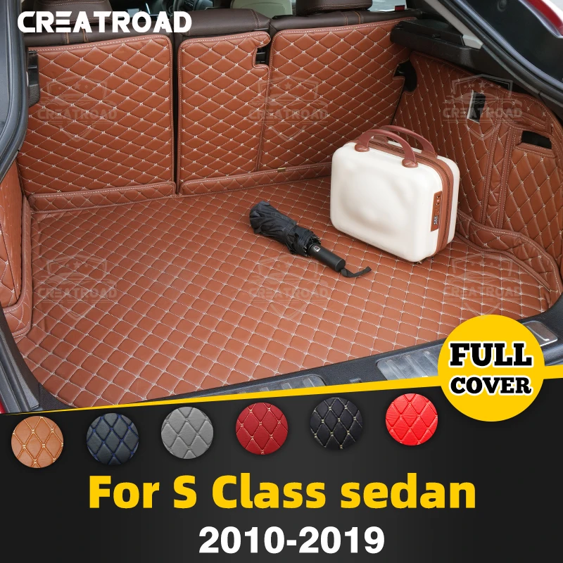 CREATROAD для Mercedes Benz S Class седан, негибридный W222/W221, 4 двери, 2010-2019 2018 2017, коврик в багажник с полным покрытием, грузовой вкладыш 
CREATROAD для Mercedes Benz S Class седан, негибридный W222/W221, 4 двери, 2010-2019 2018 2017, коврик в багажник с полным покрытием, грузовой вкладыш