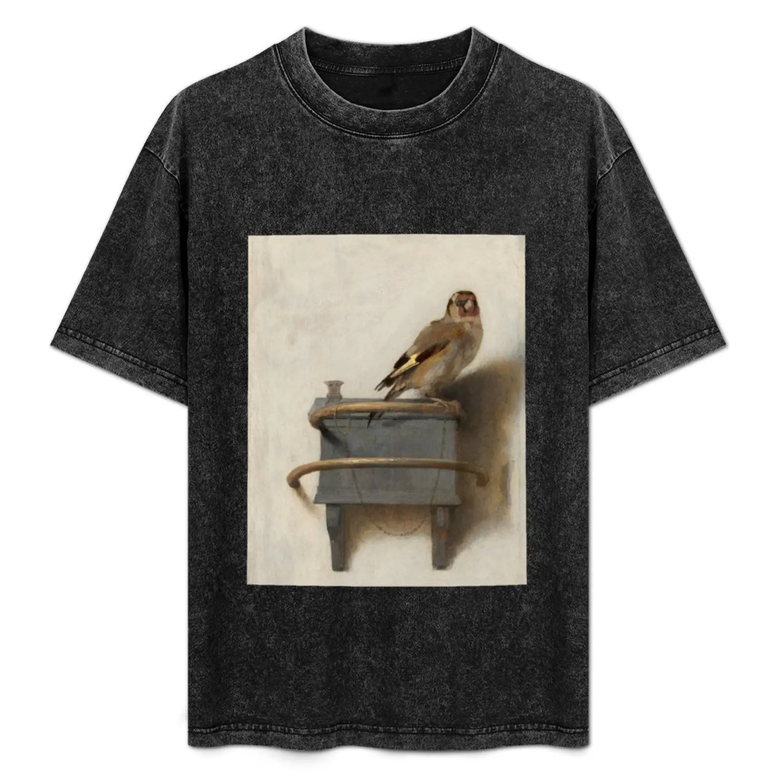 The Goldfinch by Carel Fabritius T-Shirt Relaxed Casual Short Sleeve Tee
The Goldfinch by Carel Fabritius T-Shirt Relaxed Casual Short Sleeve Tee