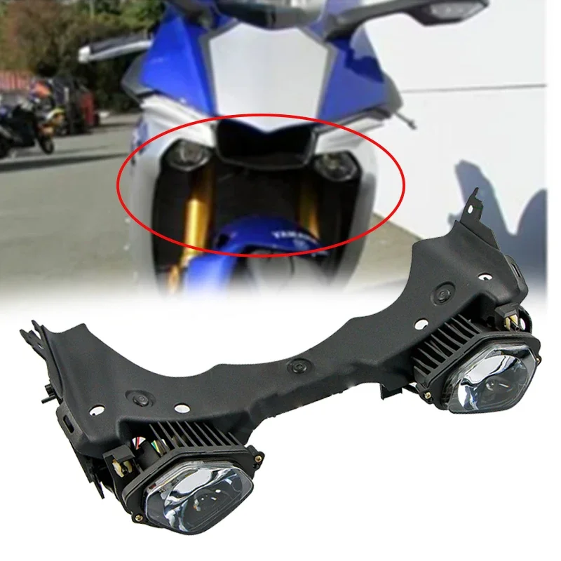 Передняя фара мотоцикла в сборе, замена фары для Yamaha 2015-2019 R1M R1S YZF-R1 YZF R1 1000 YZFR1 15-19
Передняя фара мотоцикла в сборе, замена фары для Yamaha 2015-2019 R1M R1S YZF-R1 YZF R1 1000 YZFR1 15-19