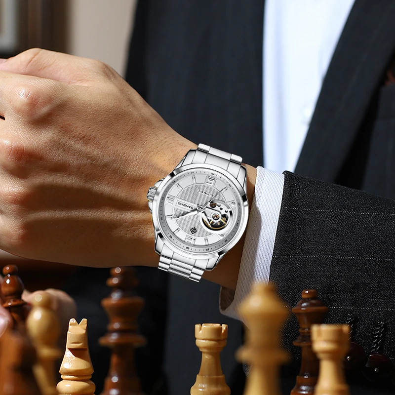 LIGE Top Brand Luxury Mechanical Man Watch Fashion Business Automatic Movement Hollow Waterproof Classic Casual Men Wristwatches
LIGE Top Brand Luxury Mechanical Man Watch Fashion Business Automatic Movement Hollow Waterproof Classic Casual Men Wristwatches