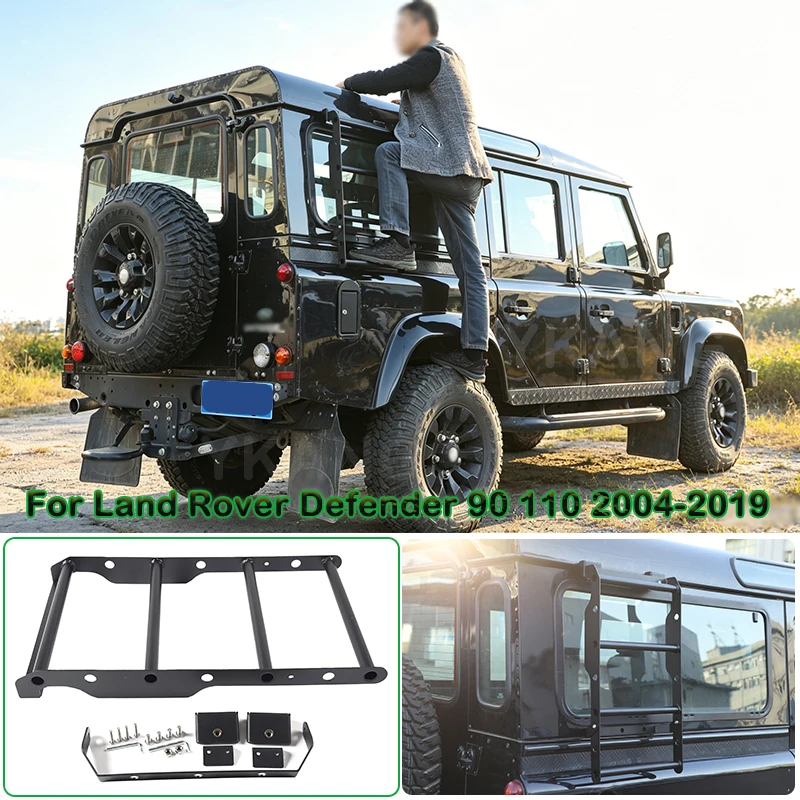 For Land Rover Defender 90 110 2004-2018 Carbon steel Black Car Side Ladder Exterior Modification Car Accessories
For Land Rover Defender 90 110 2004-2018 Carbon steel Black Car Side Ladder Exterior Modification Car Accessories