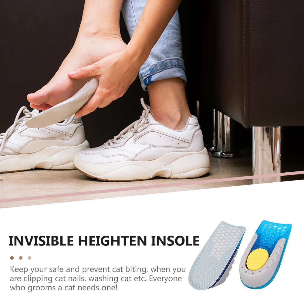 Inner Height Increasing Insole Cushion Increase Men Shock-absorbing Insoles Shoe Pads for Women Mens Liners Sneakers Tennis Man
Inner Height Increasing Insole Cushion Increase Men Shock-absorbing Insoles Shoe Pads for Women Mens Liners Sneakers Tennis Man