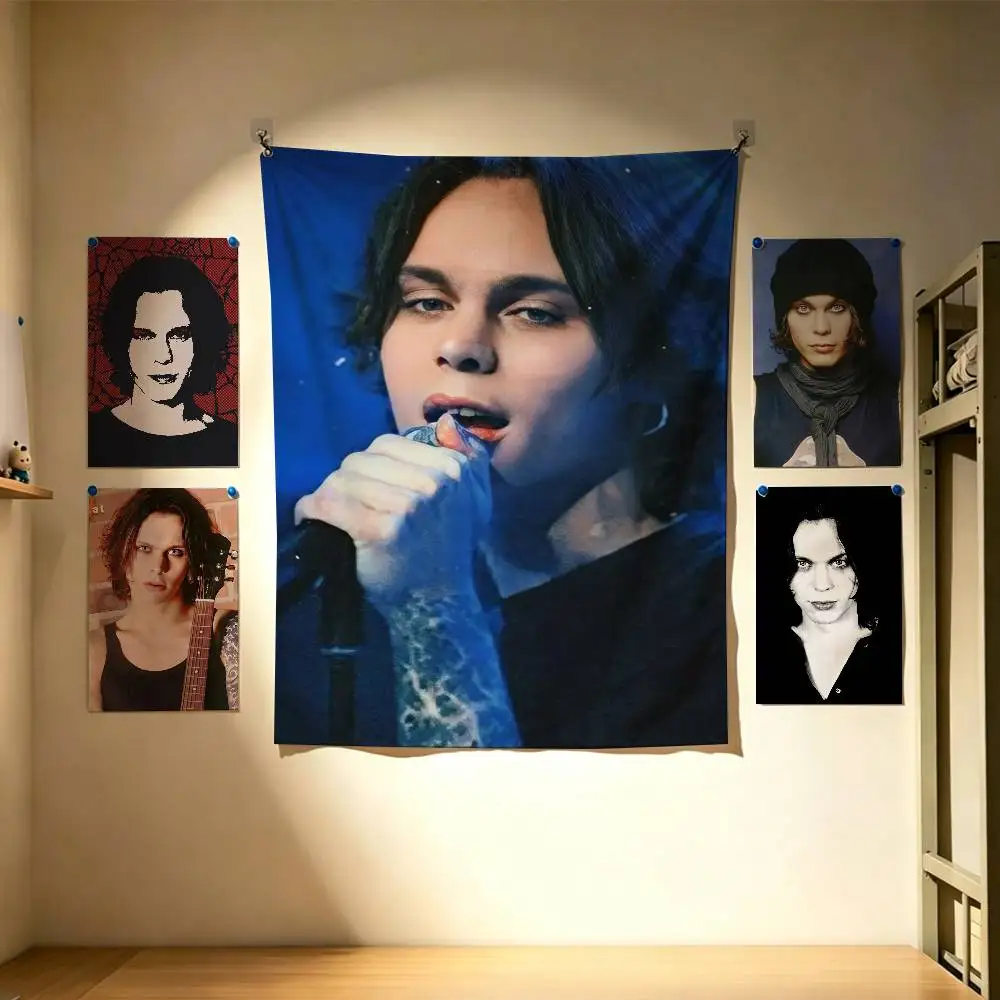 Singer V-Ville V-Valo HIM Flags Wall Hanging Background Art Banner for Bedroom Home Outdoor Decor
Singer V-Ville V-Valo HIM Flags Wall Hanging Background Art Banner for Bedroom Home Outdoor Decor