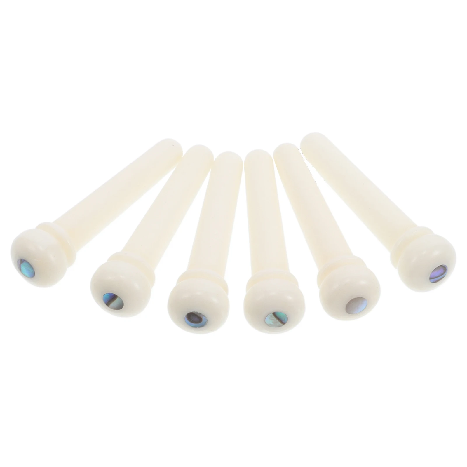 6 Pcs Bob Bone String Nail Bones Acoustic Guitar Bridge Pins Replace for Replacement Parts
6 Pcs Bob Bone String Nail Bones Acoustic Guitar Bridge Pins Replace for Replacement Parts