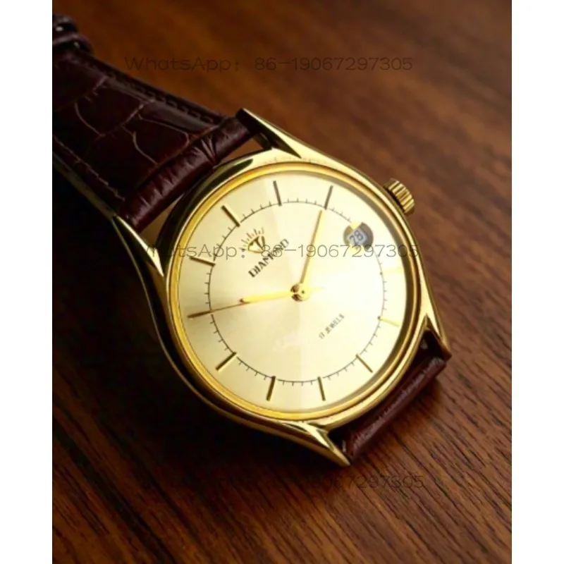 Da Qin Wang Jian Domestic mechanical watch Manual upper mechanical watch Shanghai
Da Qin Wang Jian Domestic mechanical watch Manual upper mechanical watch Shanghai