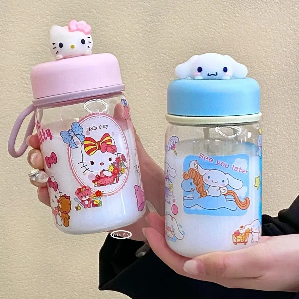 Hello Kitty Anime Kawaii Sanrio Ins Fashion Water Cup Cute Cinnamoroll Pendant Student Ins Portable Plastic Bottle Gifts Toys
Hello Kitty Anime Kawaii Sanrio Ins Fashion Water Cup Cute Cinnamoroll Pendant Student Ins Portable Plastic Bottle Gifts Toys