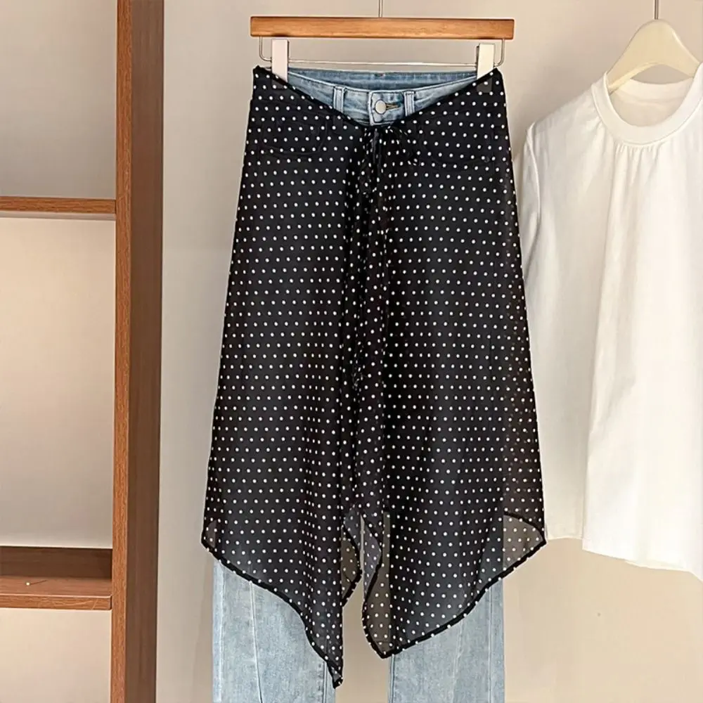 High Waist Lace Midi Skirt See Through Irregular Side Slit Polka Dot Irregular Side Slit Skirt Y2K Streetwear Harajuku
High Waist Lace Midi Skirt See Through Irregular Side Slit Polka Dot Irregular Side Slit Skirt Y2K Streetwear Harajuku