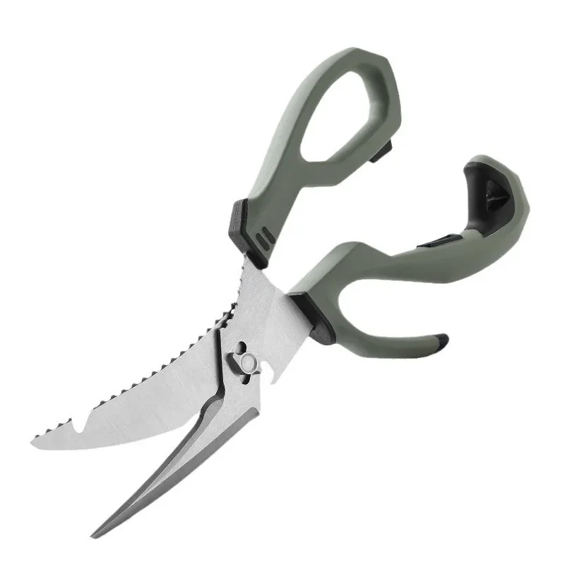 Premium Fishing Cutting Scissors Heavy Duty Kitchen with Detachable Blades Stainless Steel Multi-function Poultry Shears
Premium Fishing Cutting Scissors Heavy Duty Kitchen with Detachable Blades Stainless Steel Multi-function Poultry Shears