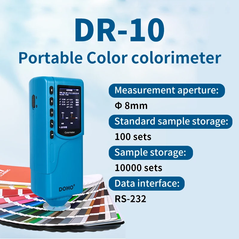 3nh colorimeter DR-10 paint and coating color detection colorimeter coating fabric spectrophotometer color measurement
3nh colorimeter DR-10 paint and coating color detection colorimeter coating fabric spectrophotometer color measurement
