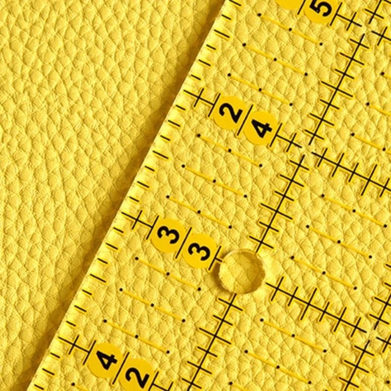 W89C Fabric Cutting Ruler Portable Acrylic Quilting Ruler for Easy Cutting
W89C Fabric Cutting Ruler Portable Acrylic Quilting Ruler for Easy Cutting