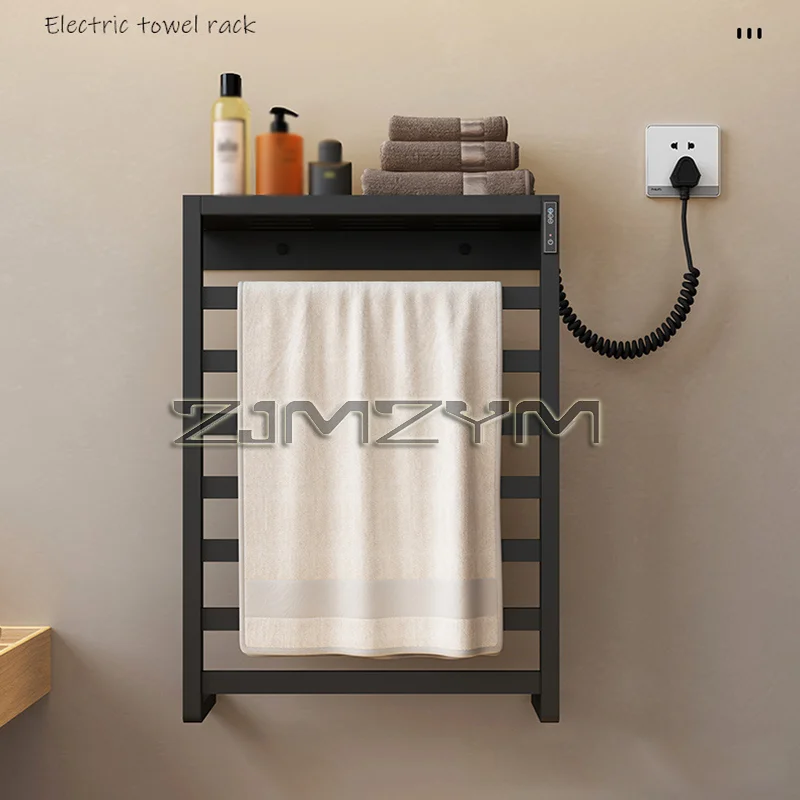 Electric Towel Rack Stainless Steel Temperature&Time Control Smart Heated Drying Towel Rail Towel Warmer No Hole-free
Electric Towel Rack Stainless Steel Temperature&Time Control Smart Heated Drying Towel Rail Towel Warmer No Hole-free