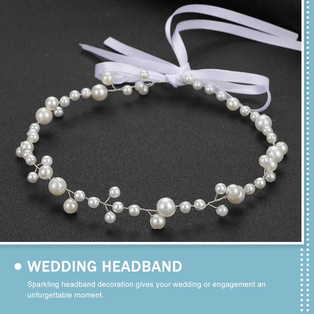 Pearl Hairb Elegant Accessories for Women Wedding Party Bridal Hair Decor Artificial Pearls Ribbon Stylish Headb
Pearl Hairb Elegant Accessories for Women Wedding Party Bridal Hair Decor Artificial Pearls Ribbon Stylish Headb