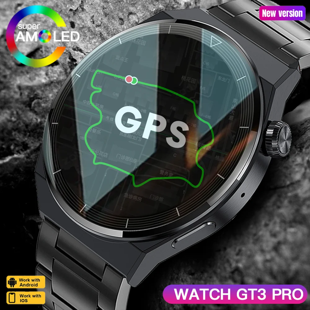 Original Watch GT3 Pro Smart Watches Men AMOLED HD Screen Bluetooth Call GPS Tracker Waterproof Smartwatch For Huawei Xiaomi iOS
Original Watch GT3 Pro Smart Watches Men AMOLED HD Screen Bluetooth Call GPS Tracker Waterproof Smartwatch For Huawei Xiaomi iOS