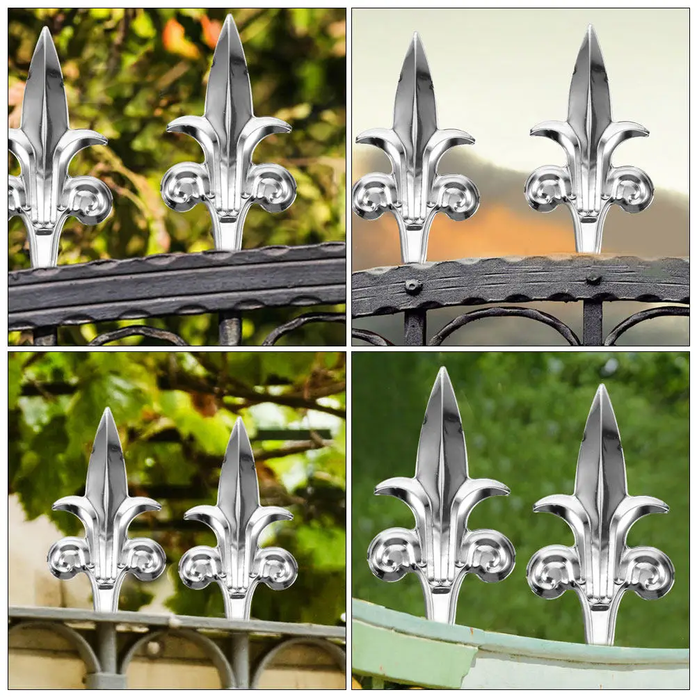 2Pcs Rustproof Stainless Steel Fence Finial Post Topper Anti-Climb Pointed Design Garden Fence Decoration for Outdoor Yard Gate
2Pcs Rustproof Stainless Steel Fence Finial Post Topper Anti-Climb Pointed Design Garden Fence Decoration for Outdoor Yard Gate