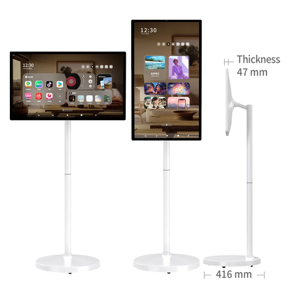 Wholesale Smart Led Screen Portable Handheld Tv Android Stand by Me Movable Touch Screen with Camera Free Standing Portable Tv
Wholesale Smart Led Screen Portable Handheld Tv Android Stand by Me Movable Touch Screen with Camera Free Standing Portable Tv
