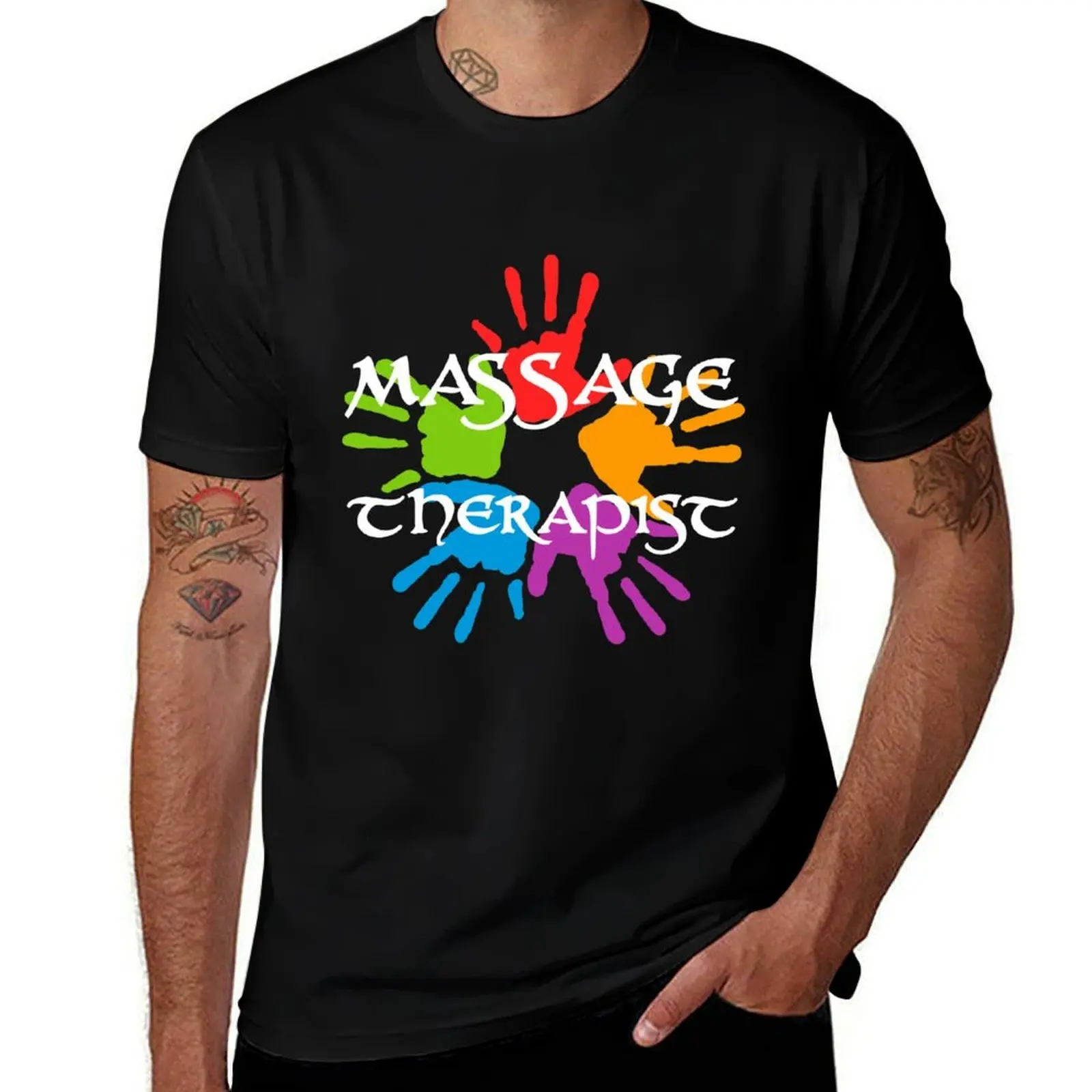Massage Therapist T-Shirt man t shirts cotton t shirt man plain T-Shirt 
Massage Therapist T-Shirt man t shirts cotton t shirt man plain T-Shirt