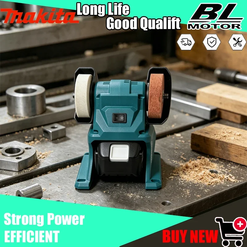 Makita 21V 125mm Cordless Brushless Angle Grinder, Li-ion Powered Tool for Cutting, Grinding, DIY, Workshop & Industrial Use
Makita 21V 125mm Cordless Brushless Angle Grinder, Li-ion Powered Tool for Cutting, Grinding, DIY, Workshop & Industrial Use
