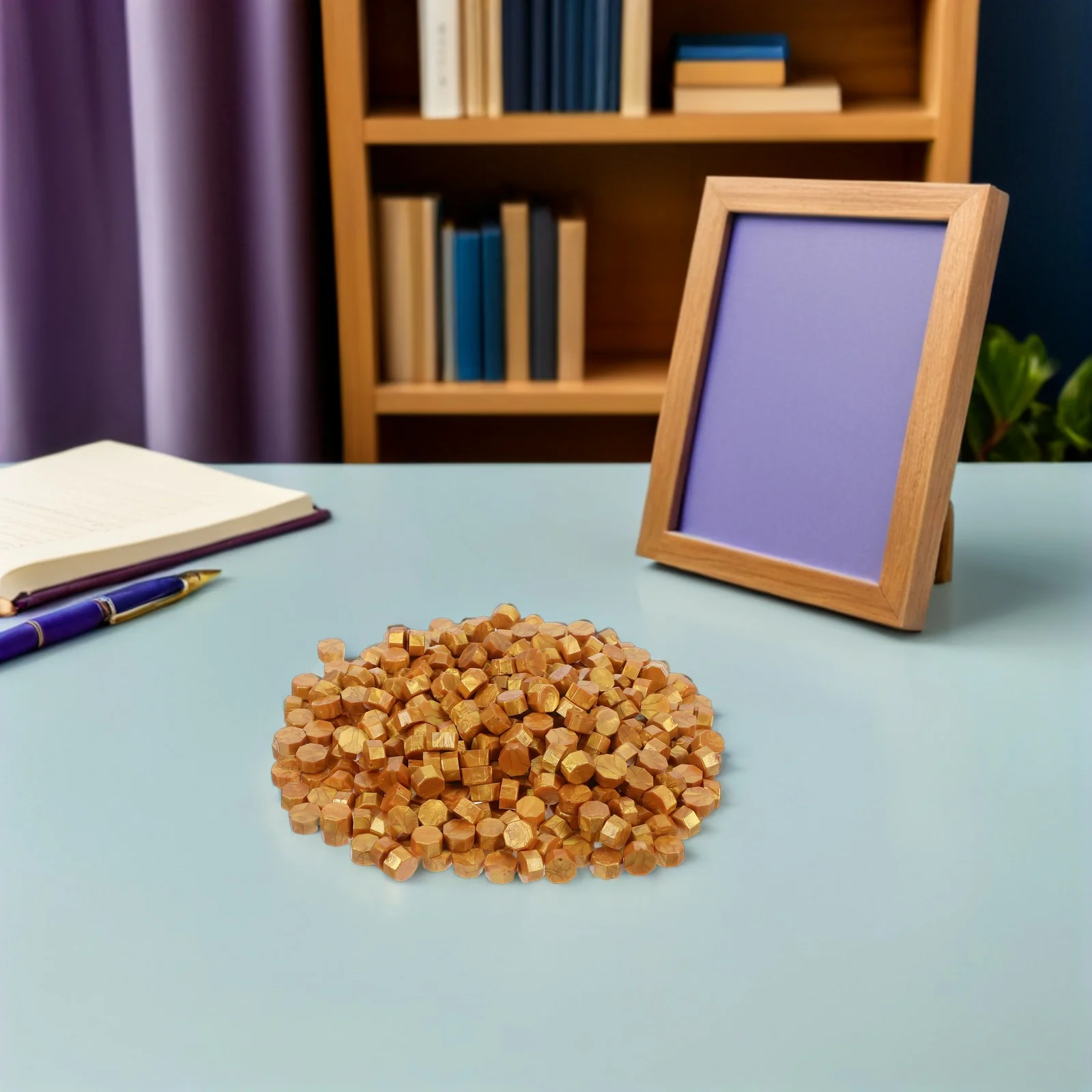 6 Packs Octagon Sealing Wax Beads Golden Pearlescent For Diy Envelope Wedding Invitation Wine Package Decoration Stamp Press
6 Packs Octagon Sealing Wax Beads Golden Pearlescent For Diy Envelope Wedding Invitation Wine Package Decoration Stamp Press