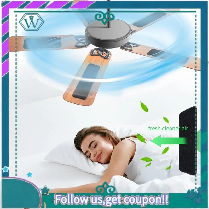 AA92-20 Pcs Ceiling Fan Blade Filters Air Purifier Filter Pad Fan Air Purifier Pads Coconut Carbon Ceiling Fan Air Filter
AA92-20 Pcs Ceiling Fan Blade Filters Air Purifier Filter Pad Fan Air Purifier Pads Coconut Carbon Ceiling Fan Air Filter