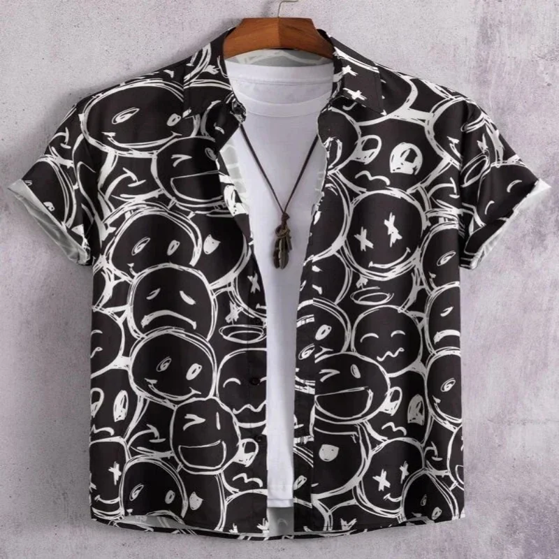New Fashion Print Shirt Men's Shirt Seaside Quick Dry Shirt Summer Leisure Short Sleeve Top Men's Holiday Clothing
New Fashion Print Shirt Men's Shirt Seaside Quick Dry Shirt Summer Leisure Short Sleeve Top Men's Holiday Clothing