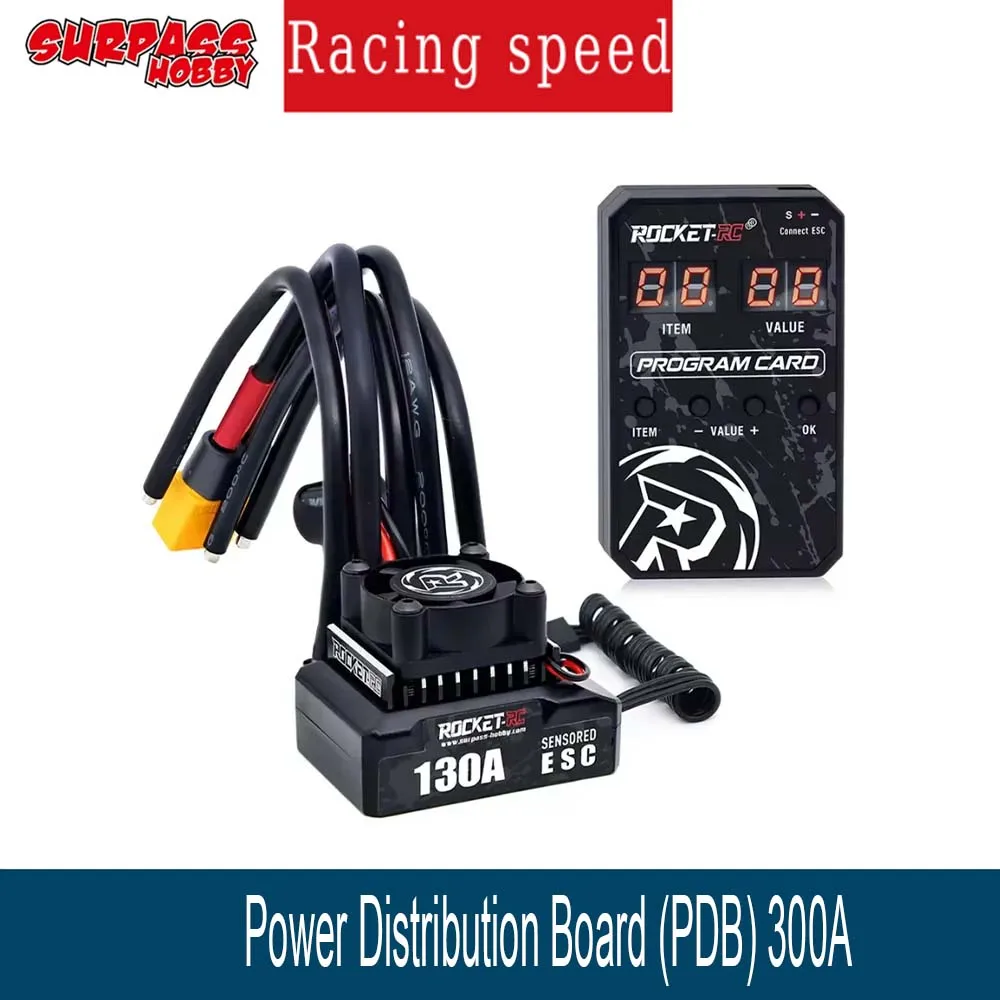 ROCKET-RC Бесщеточный ESC 130A Сенсорный электронный регулятор скорости 6 В/5 А BEC с охлаждающим вентилятором для двигателя 1/10 RV 380/390/540
ROCKET-RC Бесщеточный ESC 130A Сенсорный электронный регулятор скорости 6 В/5 А BEC с охлаждающим вентилятором для двигателя 1/10 RV 380/390/540