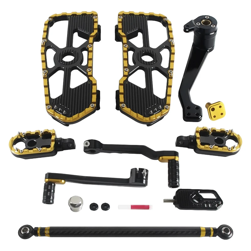 Motorcycle Ergonomic Design Footpeg Floorboards Kits for Touring Road King/Street Glide/Electra Glide/Road Glide2014-2026
Motorcycle Ergonomic Design Footpeg Floorboards Kits for Touring Road King/Street Glide/Electra Glide/Road Glide2014-2026