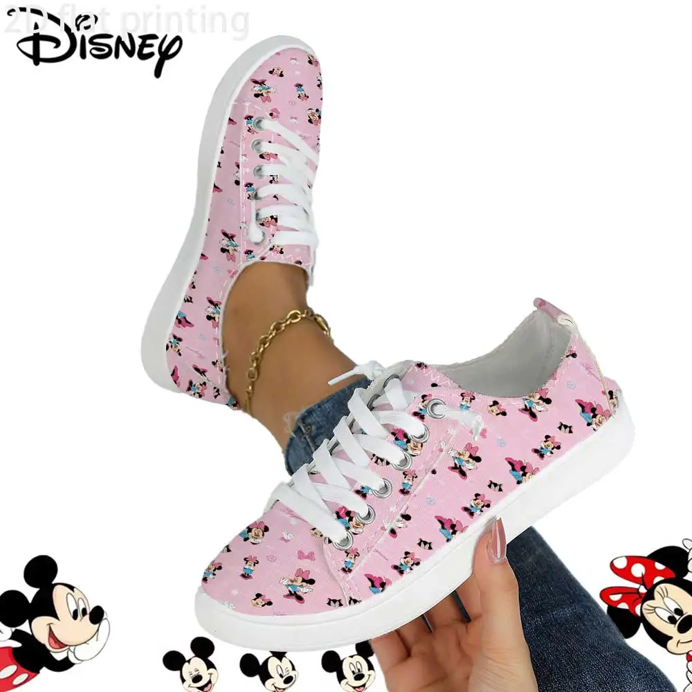 Официально лицензированные кеды Disney Minnie Mouse с низким верхом из канваса – розовый принт по всей поверхности, дышащий мягкий верх, повседневная обувь.
Официально лицензированные кеды Disney Minnie Mouse с низким верхом из канваса – розовый принт по всей поверхности, дышащий мягкий верх, повседневная обувь.