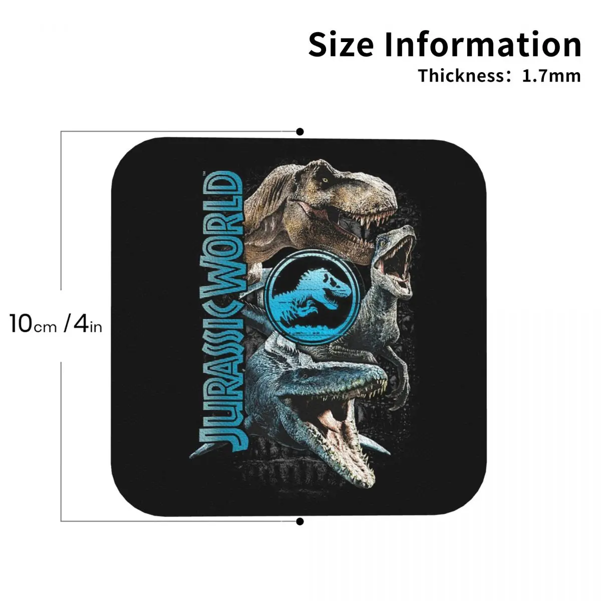 Новые подставки для динозавров «Мир Юрского периода», кожаные салфетки, нескользящие изоляционные кофейные коврики для дома, кухни, обеденные подушечки, набор из 4 шт.
Новые подставки для динозавров «Мир Юрского периода», кожаные салфетки, нескользящие изоляционные кофейные коврики для дома, кухни, обеденные подушечки, набор из 4 шт.