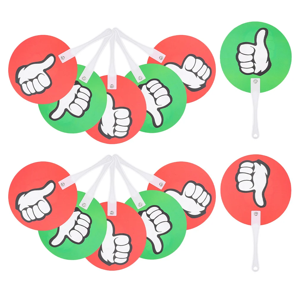 12Pcs Green Red Yes No Paddles Classroom Interaction Supplies Portable Voting Board Paddles for Interactive Learning Teacher
12Pcs Green Red Yes No Paddles Classroom Interaction Supplies Portable Voting Board Paddles for Interactive Learning Teacher