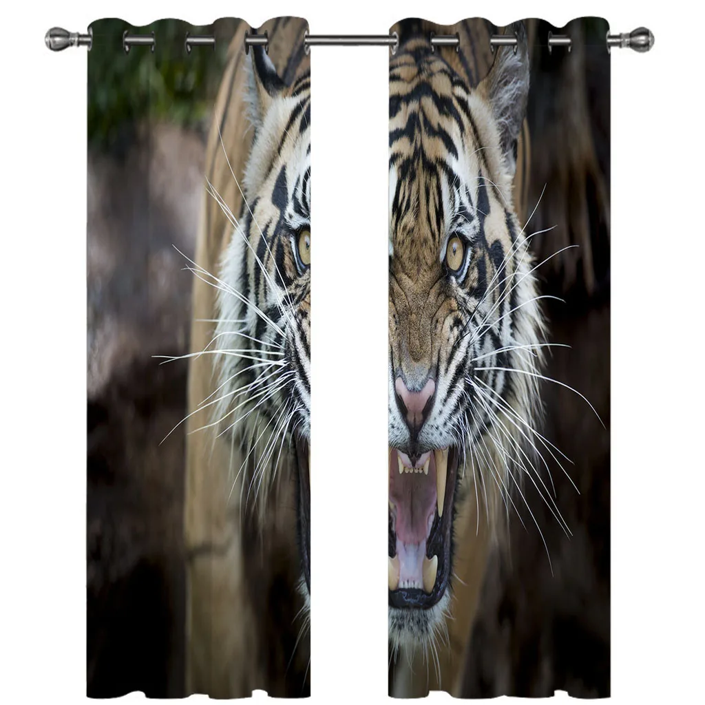 HUANZHUANG Luxury Curtains For Living Room On Sale Animal Tiger Ideas 2 Pieces Fashion Window Curtain For Living Room
HUANZHUANG Luxury Curtains For Living Room On Sale Animal Tiger Ideas 2 Pieces Fashion Window Curtain For Living Room
