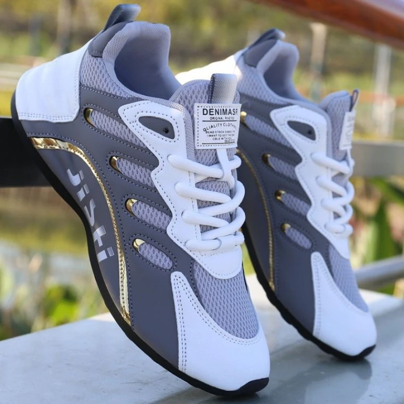 2024 New Autumn Men's Mesh Casual Walking Shoes, Lightweight, Breathable, Comfortable, Soft-soled Lace-up Sneakers
2024 New Autumn Men's Mesh Casual Walking Shoes, Lightweight, Breathable, Comfortable, Soft-soled Lace-up Sneakers