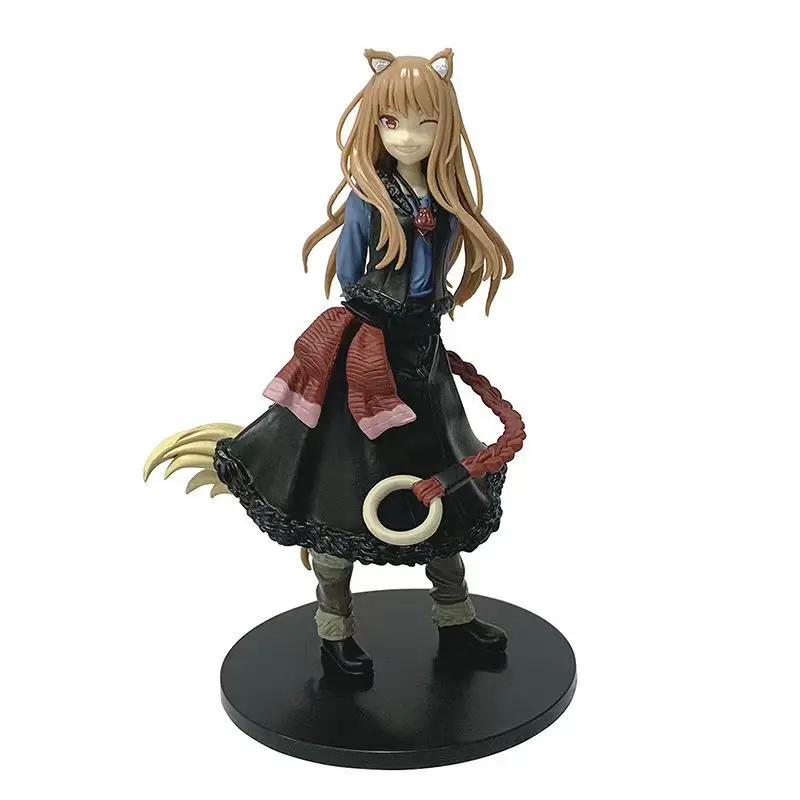 Spice and Wolf 18cm PVC Anime Figure Model Cute Wolf Girl Doll
Spice and Wolf 18cm PVC Anime Figure Model Cute Wolf Girl Doll