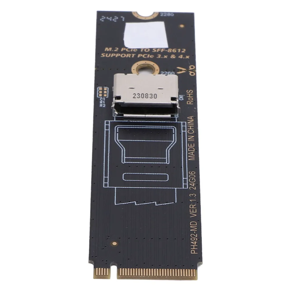 PH492-MD M.2 To Oculink SFF 8612 Adapter 4i Interface Portable SFF-8611 SFF-8612 Host Adapter Card Host Adapter Card Server
PH492-MD M.2 To Oculink SFF 8612 Adapter 4i Interface Portable SFF-8611 SFF-8612 Host Adapter Card Host Adapter Card Server