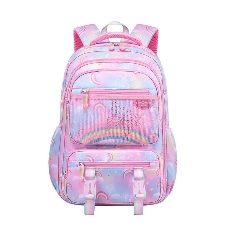 Children's backpack, primary school students' and girls' spine protection, ultra light and large capacity waterproof backpack
Children's backpack, primary school students' and girls' spine protection, ultra light and large capacity waterproof backpack