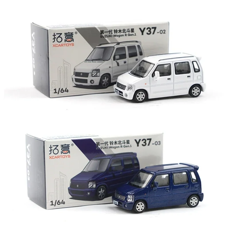 XCarToys 1:64 Suzuki Wagon R темно-синий/Gen.1 жемчужно-белый модель автомобиля
XCarToys 1:64 Suzuki Wagon R темно-синий/Gen.1 жемчужно-белый модель автомобиля