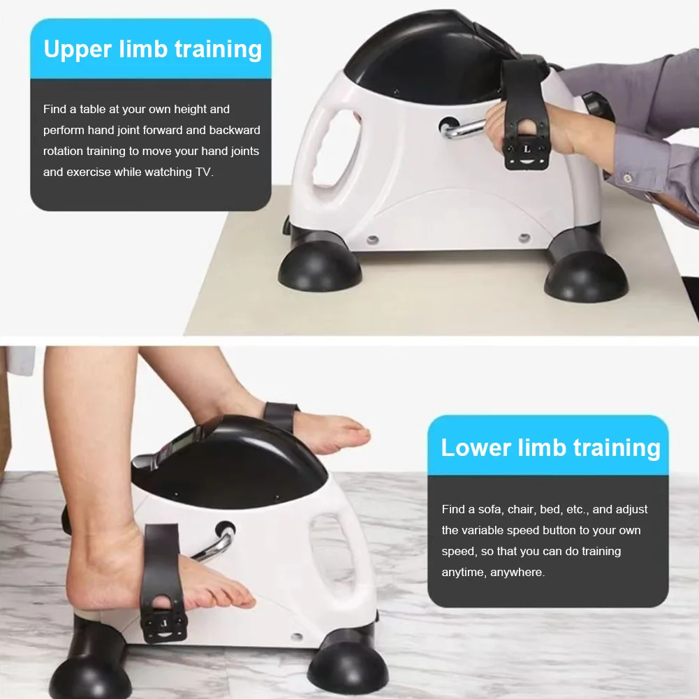 Mini Exercise Bike Peddler Exercise Bike Portable Foot Pedal Exercise Machine Adjustable Under Desk Bike LED Display for Seniors
Mini Exercise Bike Peddler Exercise Bike Portable Foot Pedal Exercise Machine Adjustable Under Desk Bike LED Display for Seniors