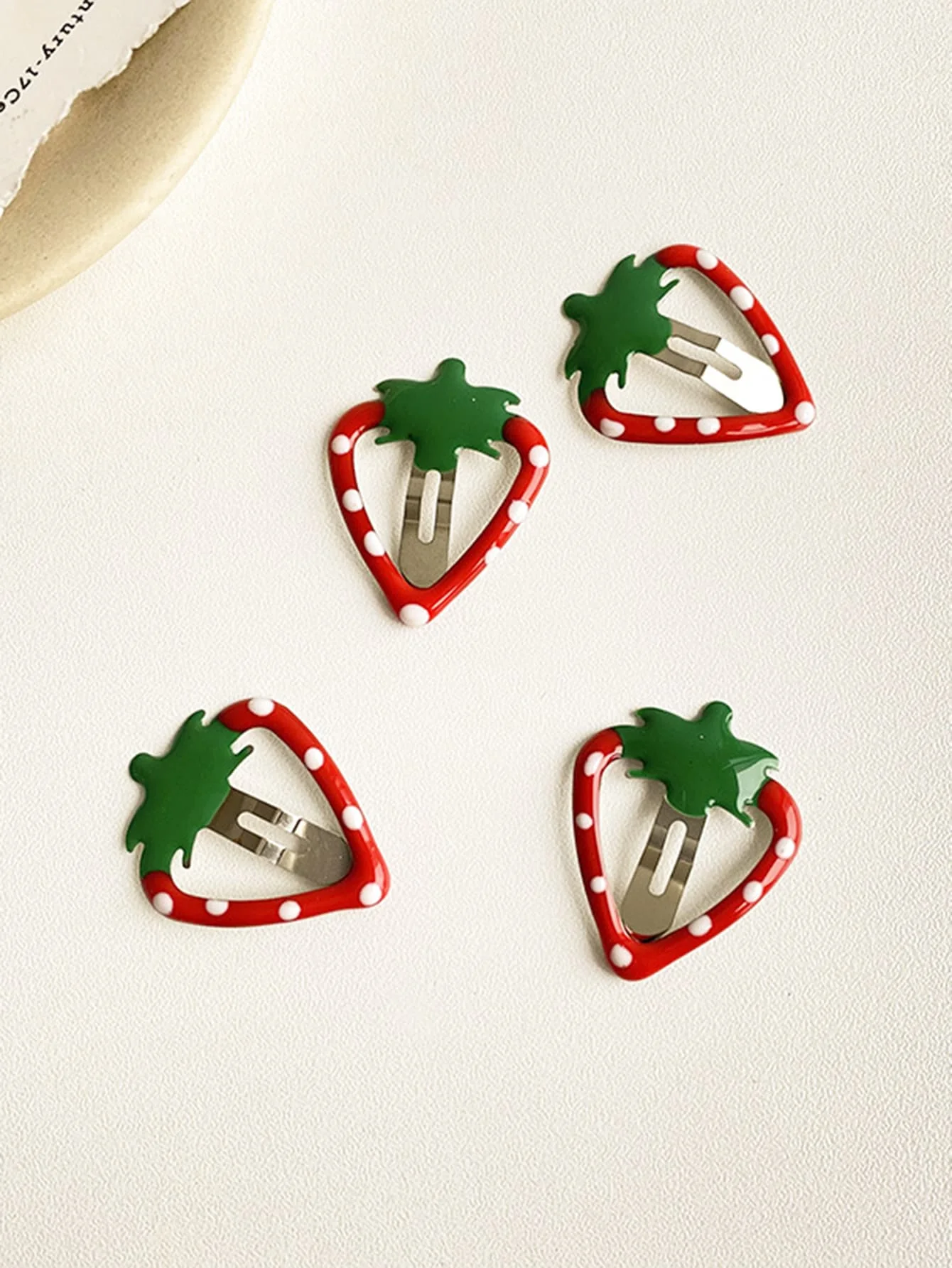 4pcs Strawberry Decor Hair Clip Cute Claw Clips Hair Claws Hair Barrettes, School Stuff, Hair Accessories, Head Accessories, Hairpin
4pcs Strawberry Decor Hair Clip Cute Claw Clips Hair Claws Hair Barrettes, School Stuff, Hair Accessories, Head Accessories, Hairpin