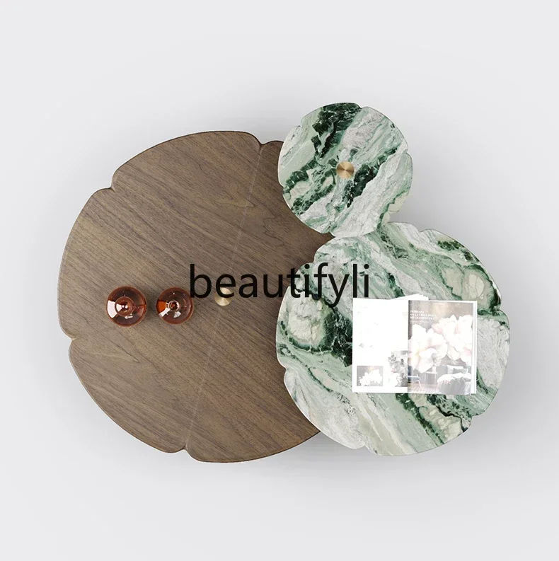 A16 Minimalist Italian light luxury combination coffee table, large flat-floor villa, natural luxury stone
A16 Minimalist Italian light luxury combination coffee table, large flat-floor villa, natural luxury stone