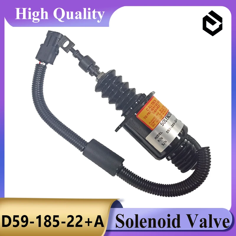 D59-185-22+A Электромагнитный клапан остановки топлива D59-185-22+a 24 В для деталей экскаватора
D59-185-22+A Электромагнитный клапан остановки топлива D59-185-22+a 24 В для деталей экскаватора