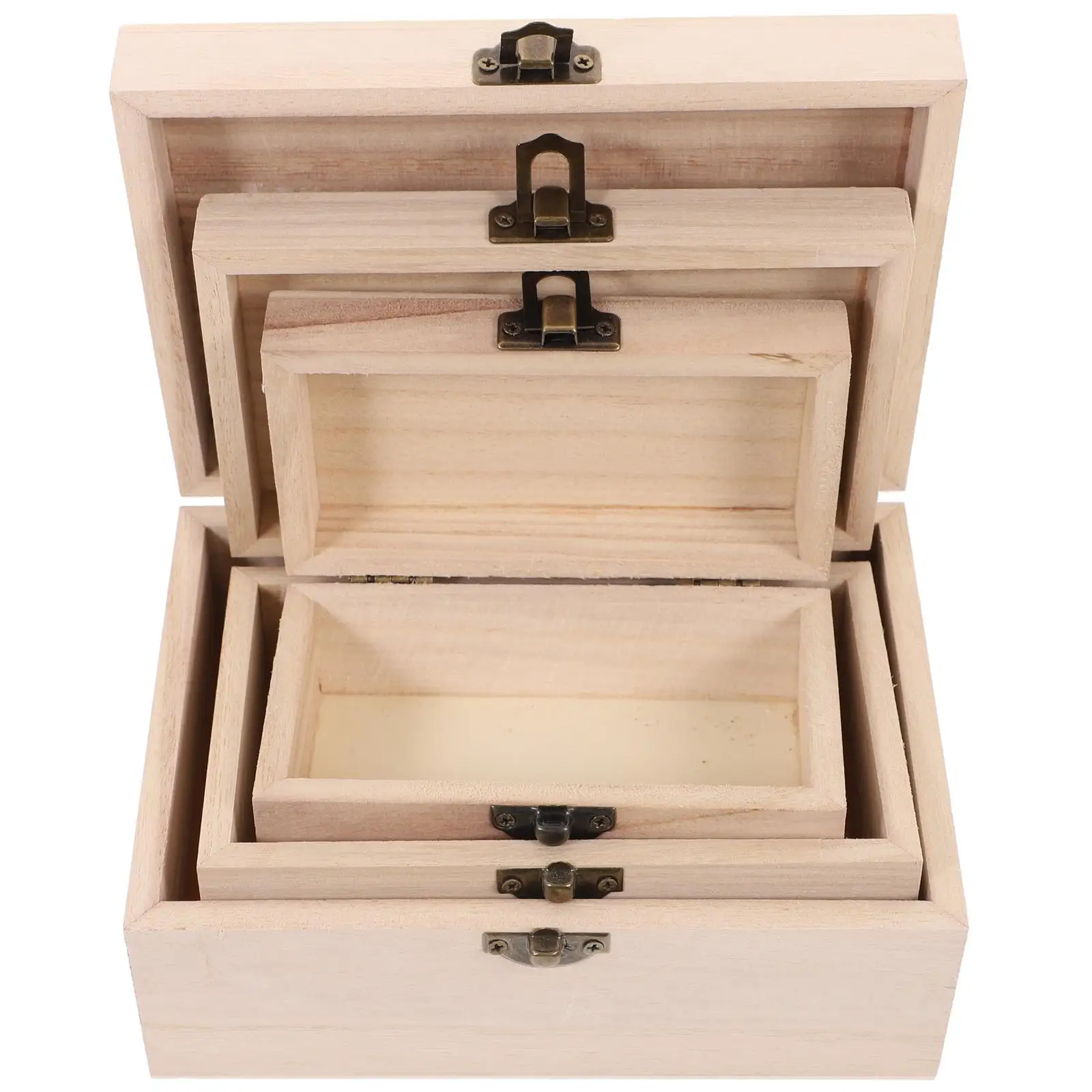 1 Set/3 Pcs Unfinished Wooden Case Creative Multi-function Box DIY Graffiti Supplies Storage Lock Case for Home Shop Adults Kids
1 Set/3 Pcs Unfinished Wooden Case Creative Multi-function Box DIY Graffiti Supplies Storage Lock Case for Home Shop Adults Kids