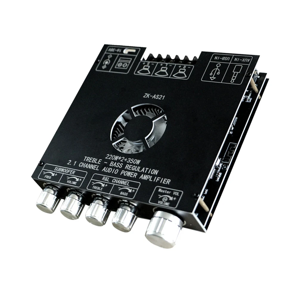 ZK-AS21 220 Вт * 2 + 350 Вт 2,1 плата усилителя мощности Bluetooth с чипом TPA3255 18 В-36 В модуль усилителя звука Bluetooth динамика
ZK-AS21 220 Вт * 2 + 350 Вт 2,1 плата усилителя мощности Bluetooth с чипом TPA3255 18 В-36 В модуль усилителя звука Bluetooth динамика