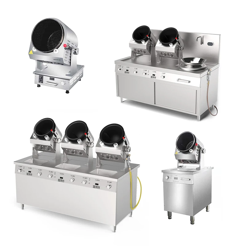 Automatic Cooking Robot Electric Gas Fried Rice Stir Fry Machine Commercial Wok for Restaurant Bulk Meal Production Custom
Automatic Cooking Robot Electric Gas Fried Rice Stir Fry Machine Commercial Wok for Restaurant Bulk Meal Production Custom