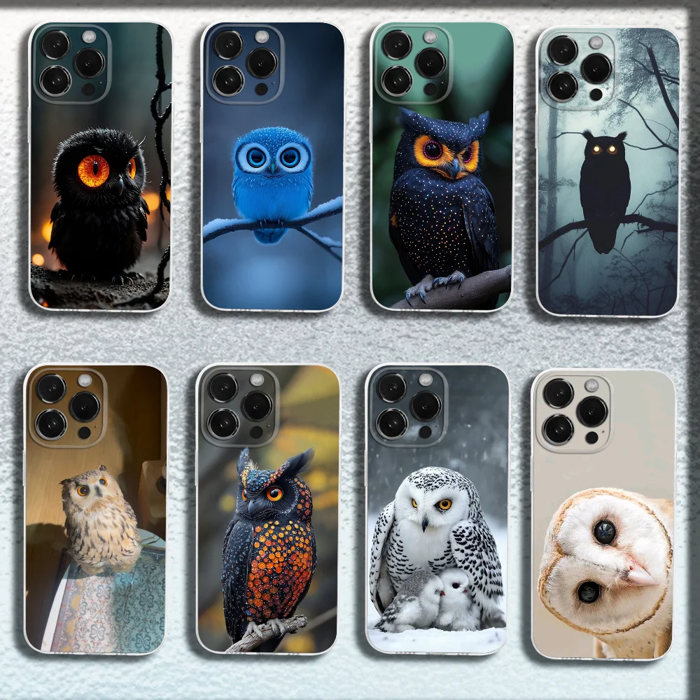 Pet Cute Owl Phone Case For iPhone 16,15,14,13,12,11 Plus,Pro,Max,XR,XS,X,Plus,SE,Mini Transparent Soft Cover
Pet Cute Owl Phone Case For iPhone 16,15,14,13,12,11 Plus,Pro,Max,XR,XS,X,Plus,SE,Mini Transparent Soft Cover